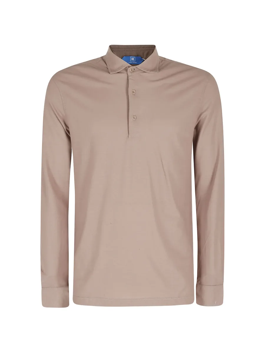 long-sleeved polo shirt 1