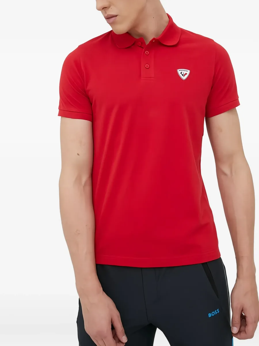 logo polo shirt 1