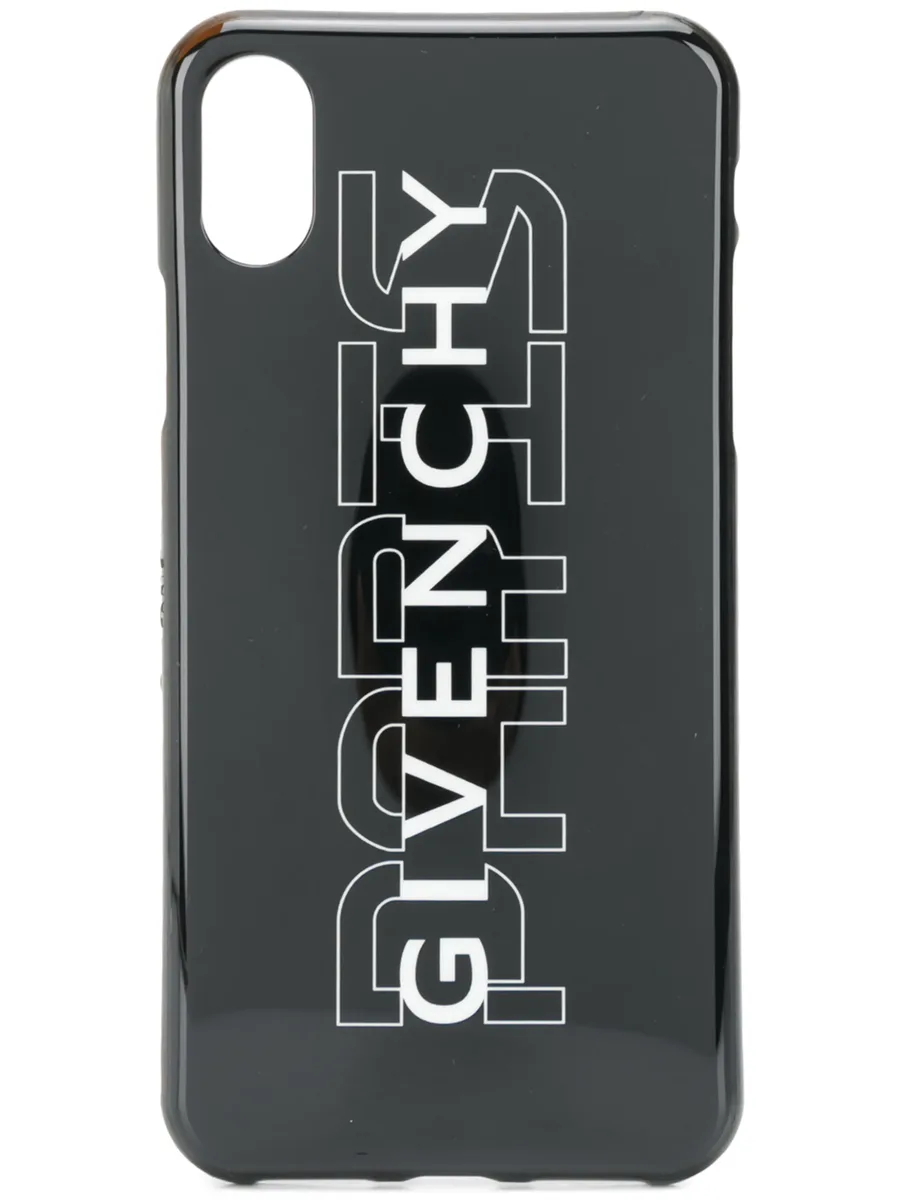 logo print iPhone X/XS case 1