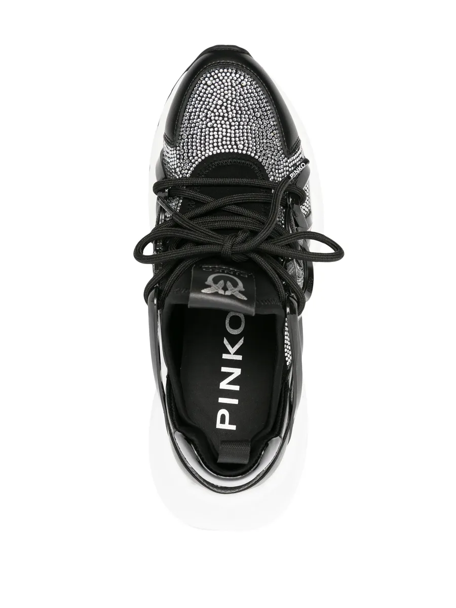 Love Birds-detail chunky sneakers 8