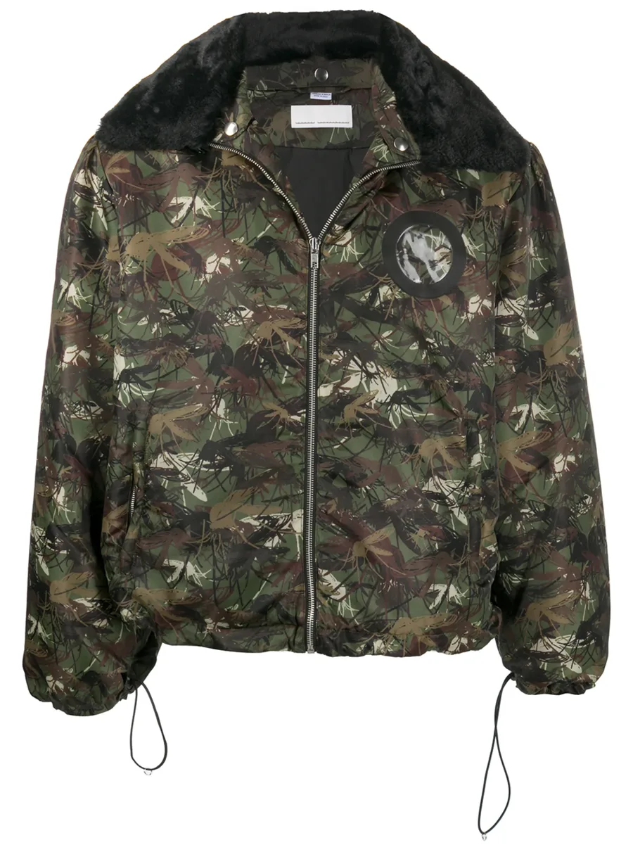 camouflage-print hooded jacket 1