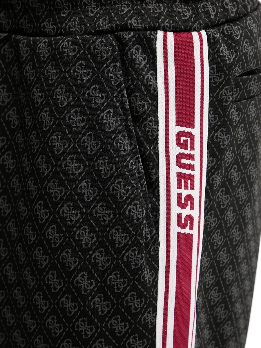 pattern side stripe track pants 7