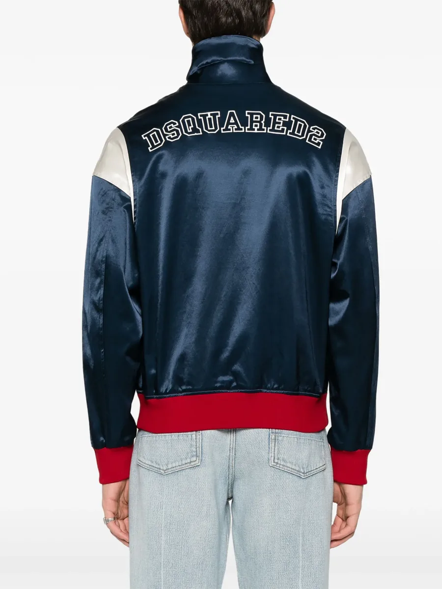 Bowling satin-finish jacket 8