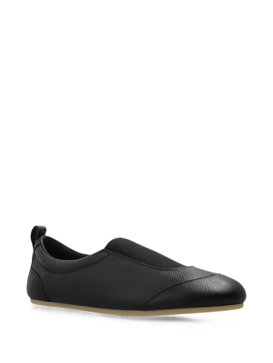 Etage grainy leather slip-on sneakers 4