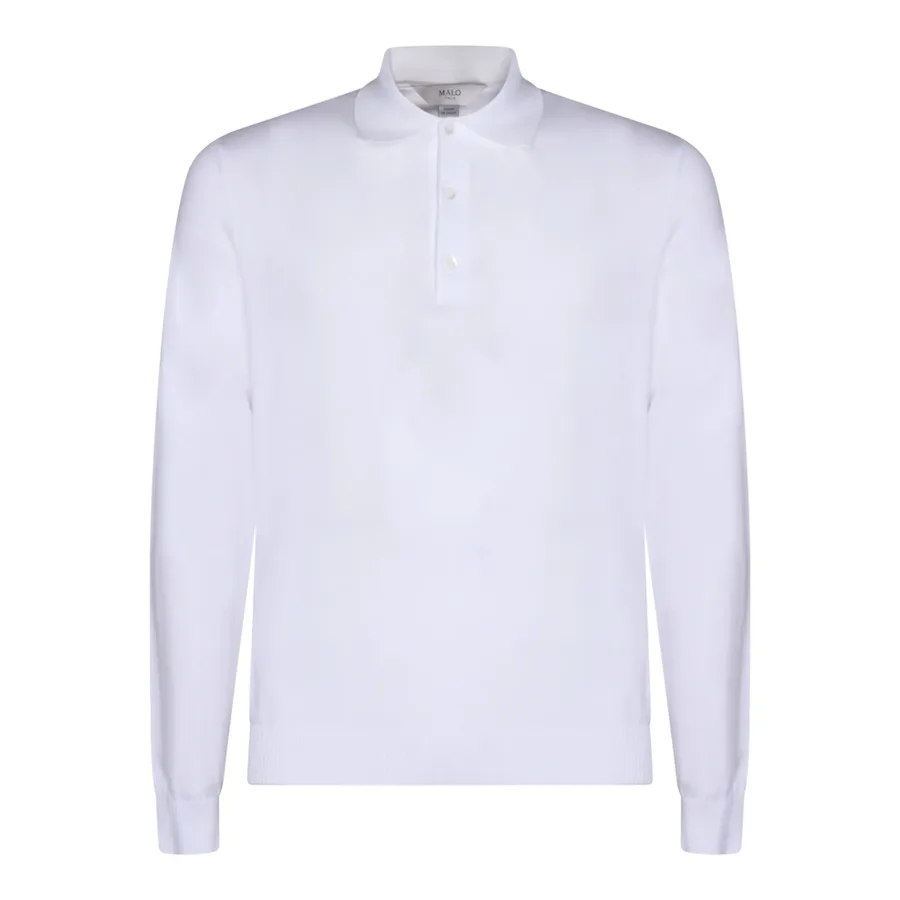 button long-sleeved polo shirt 1