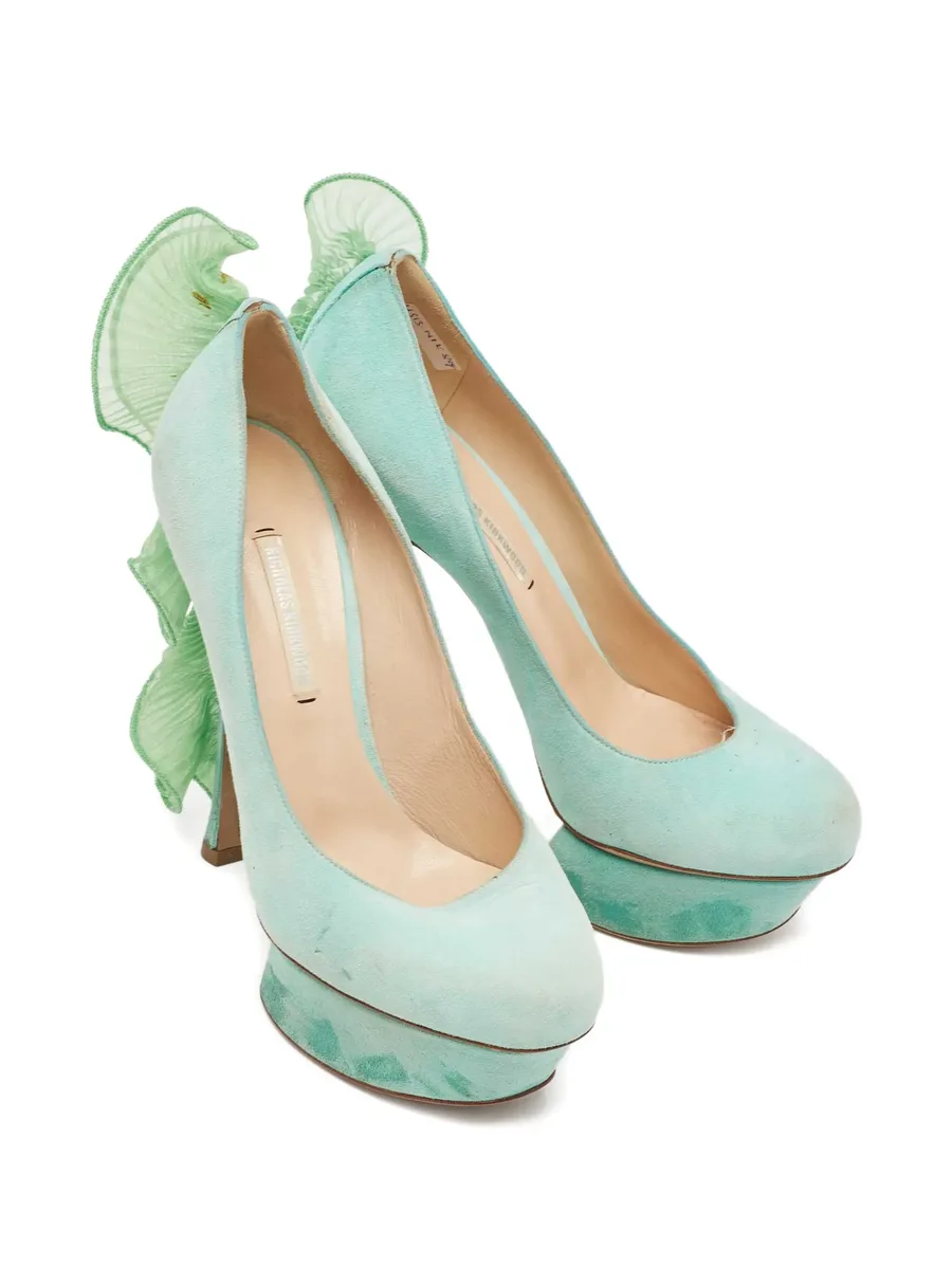2024 140mm suede pumps 8