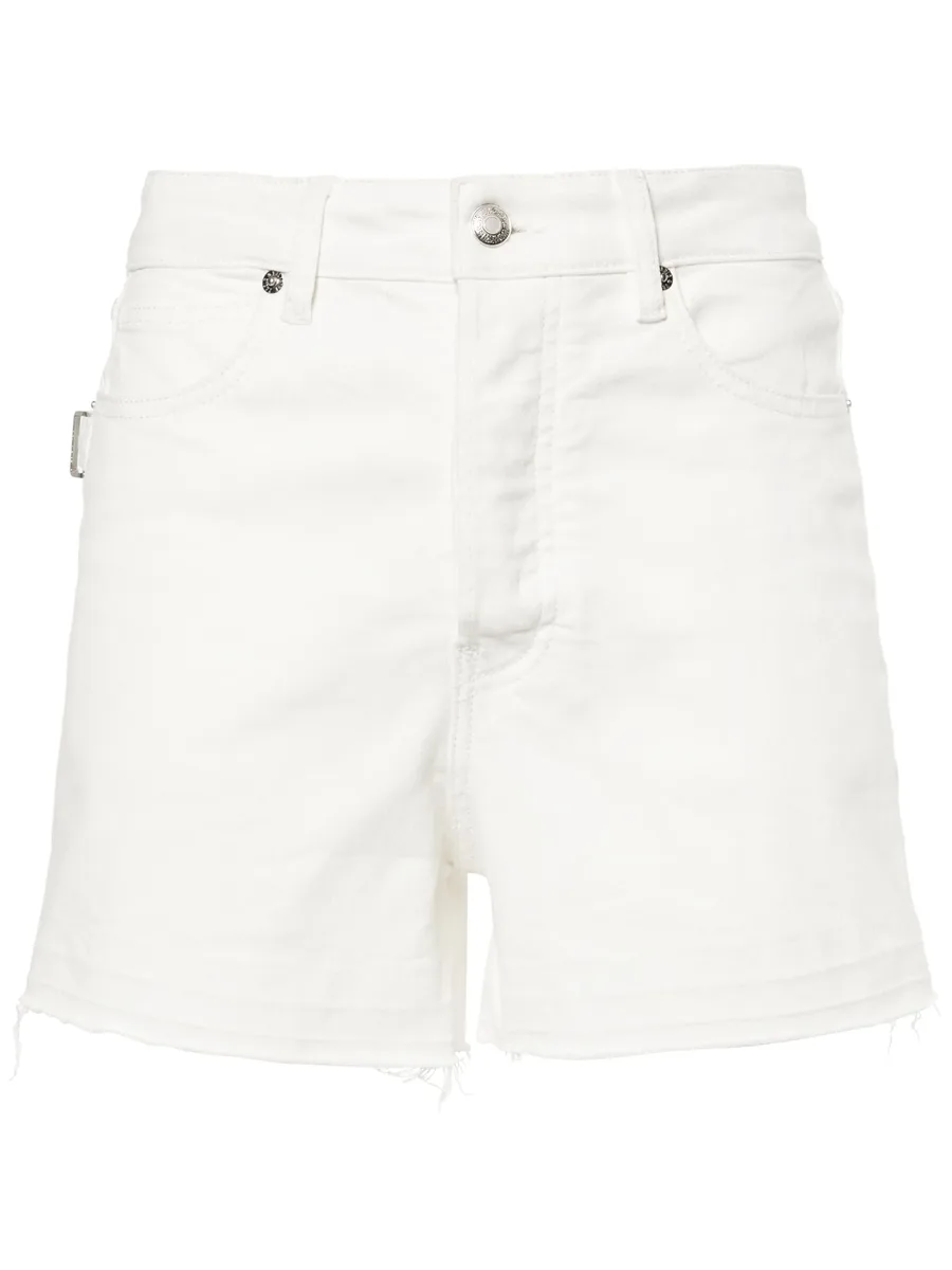 high-rise denim shorts 2