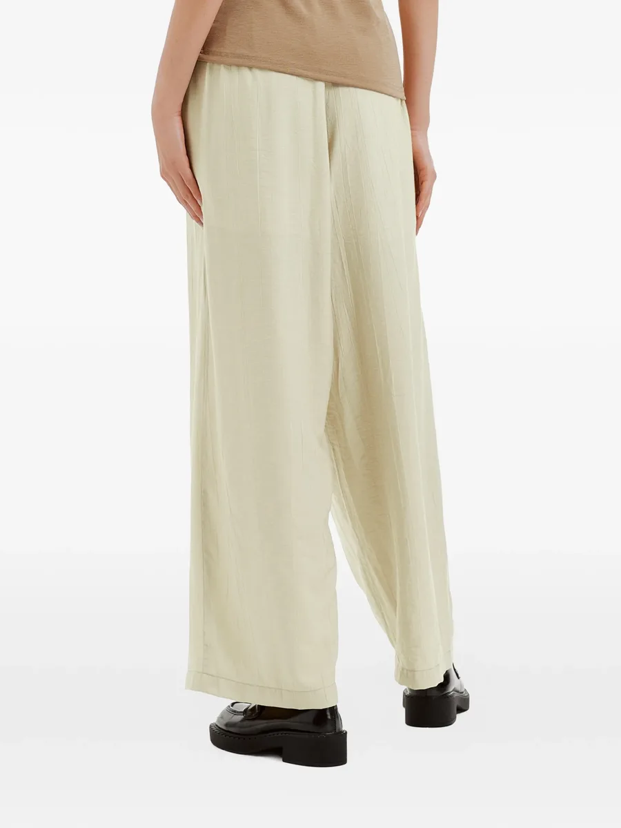 pleated wide-leg trousers 7