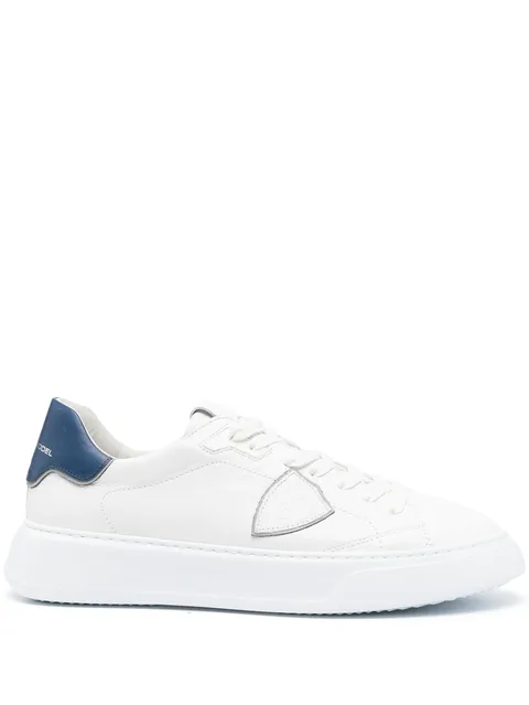 Paris leather sneakers