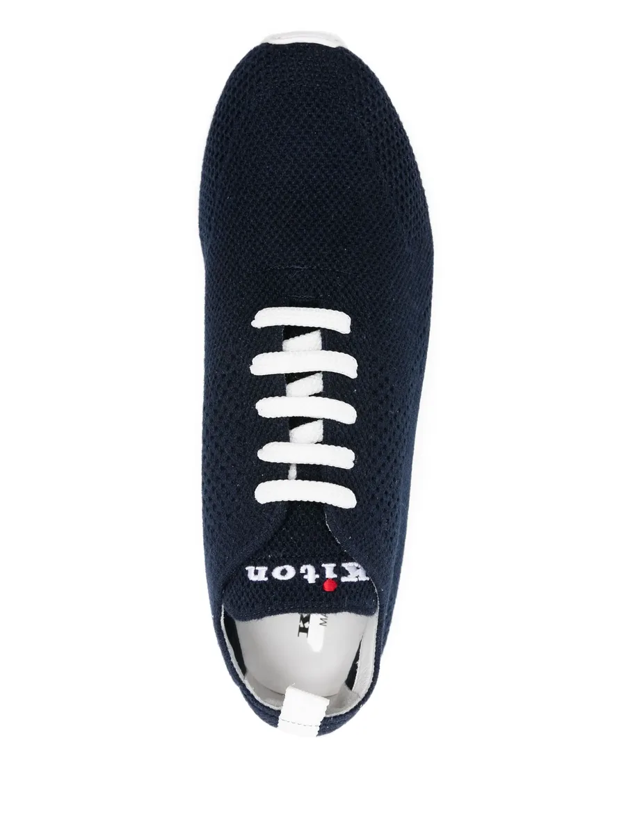 lace-up low-top sneakers 8