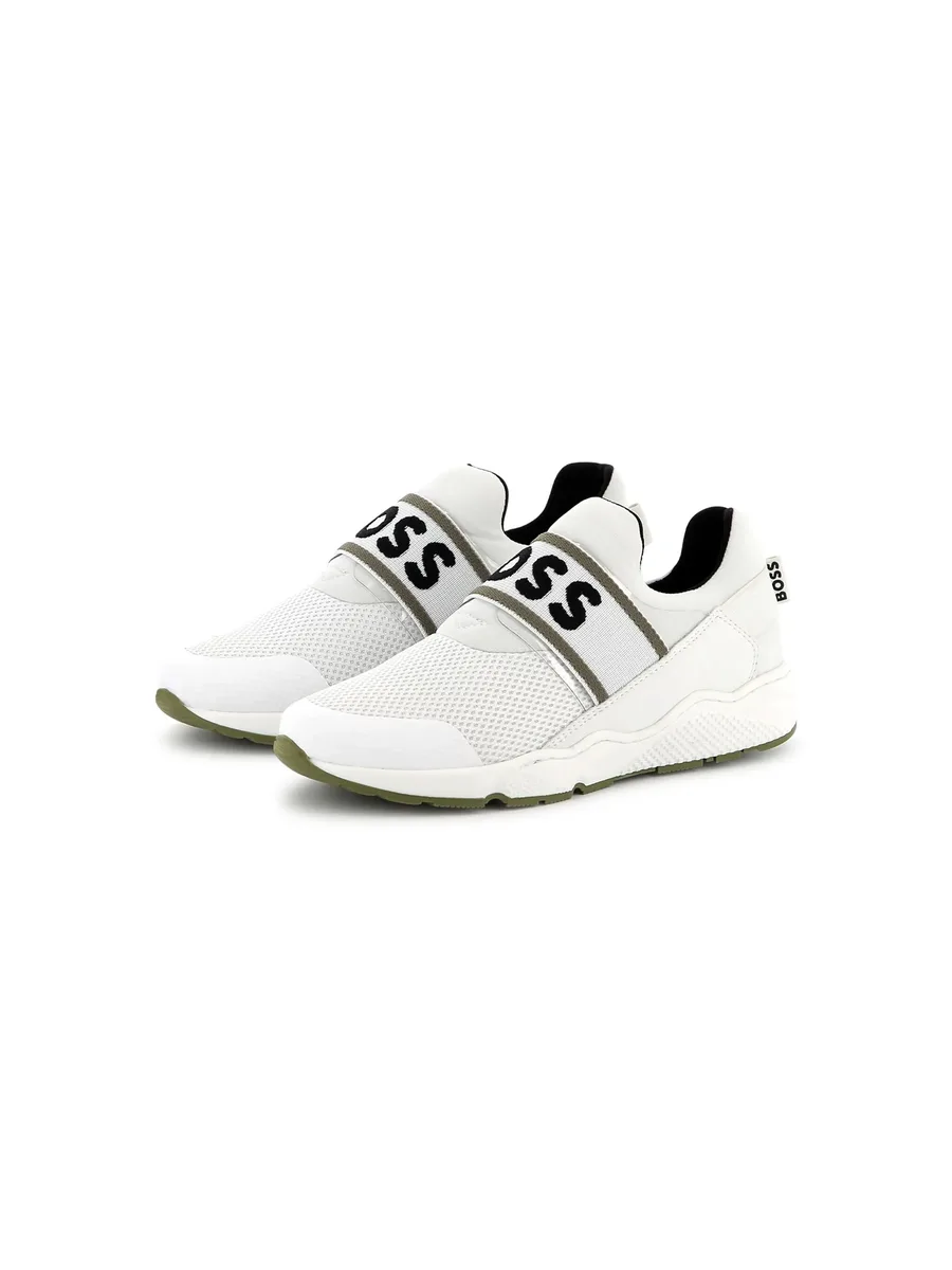 logo-print strap sneakers 5