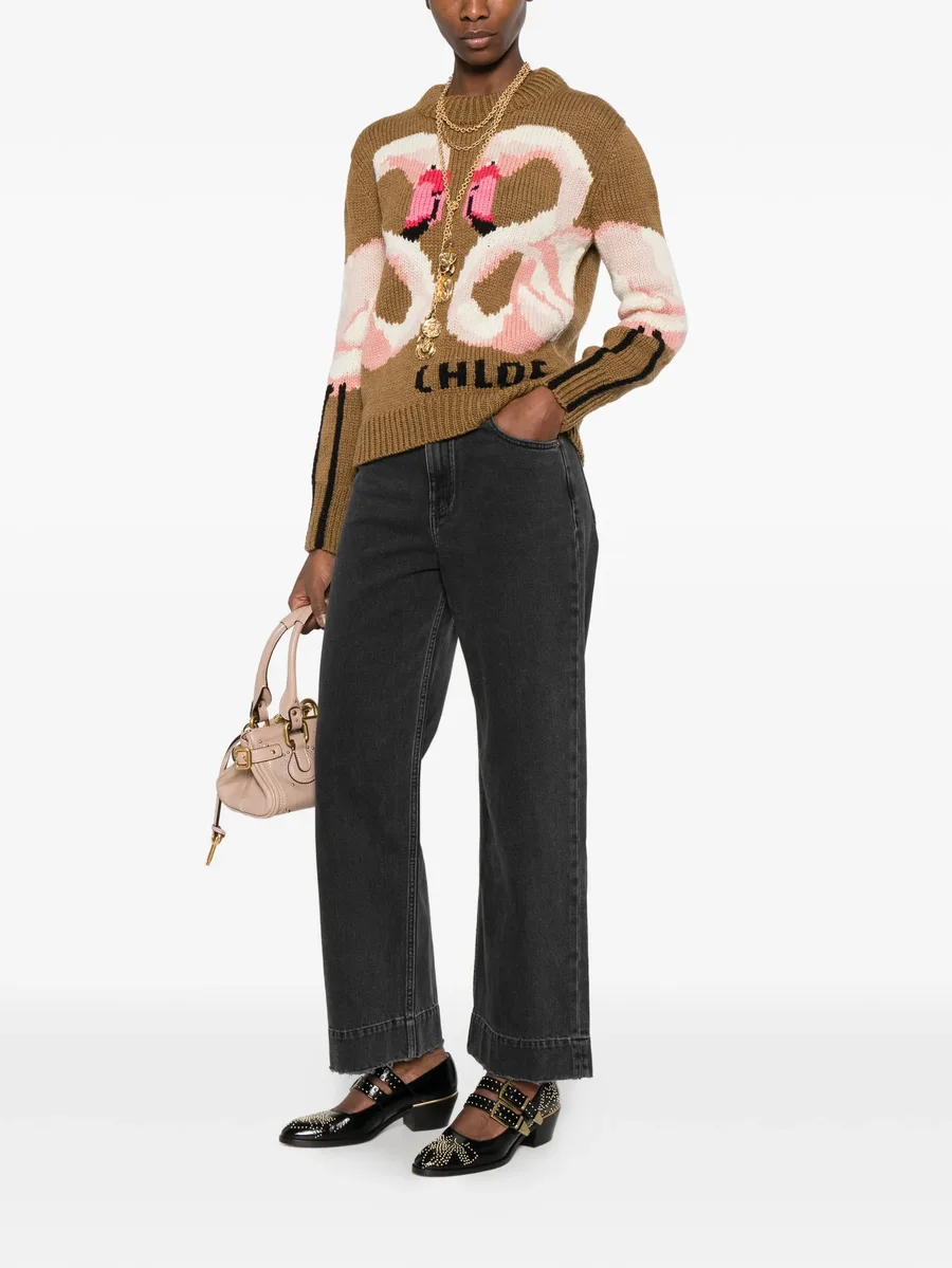 logo-patch jeans 4