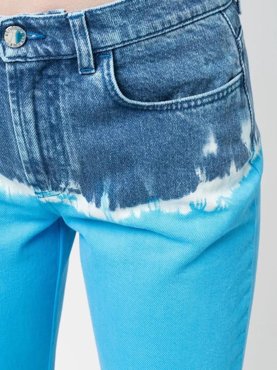 tie-dye flared jeans 9