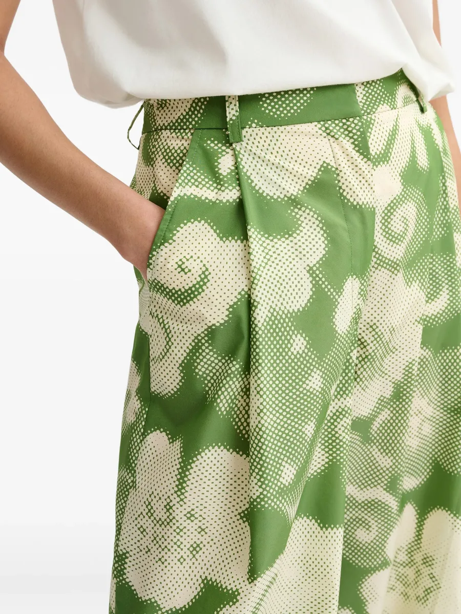 брюки с принтом 9