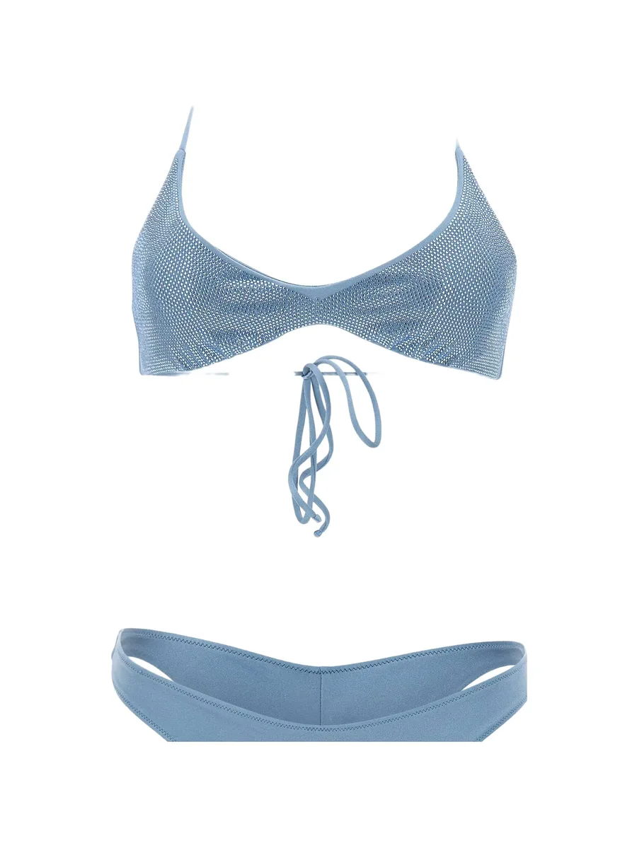 Hesni rhinestone-embellished bikini 12