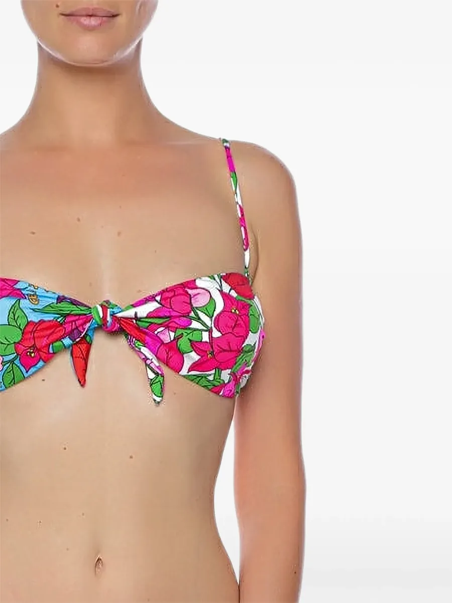 Andy floral-print bikini top 3