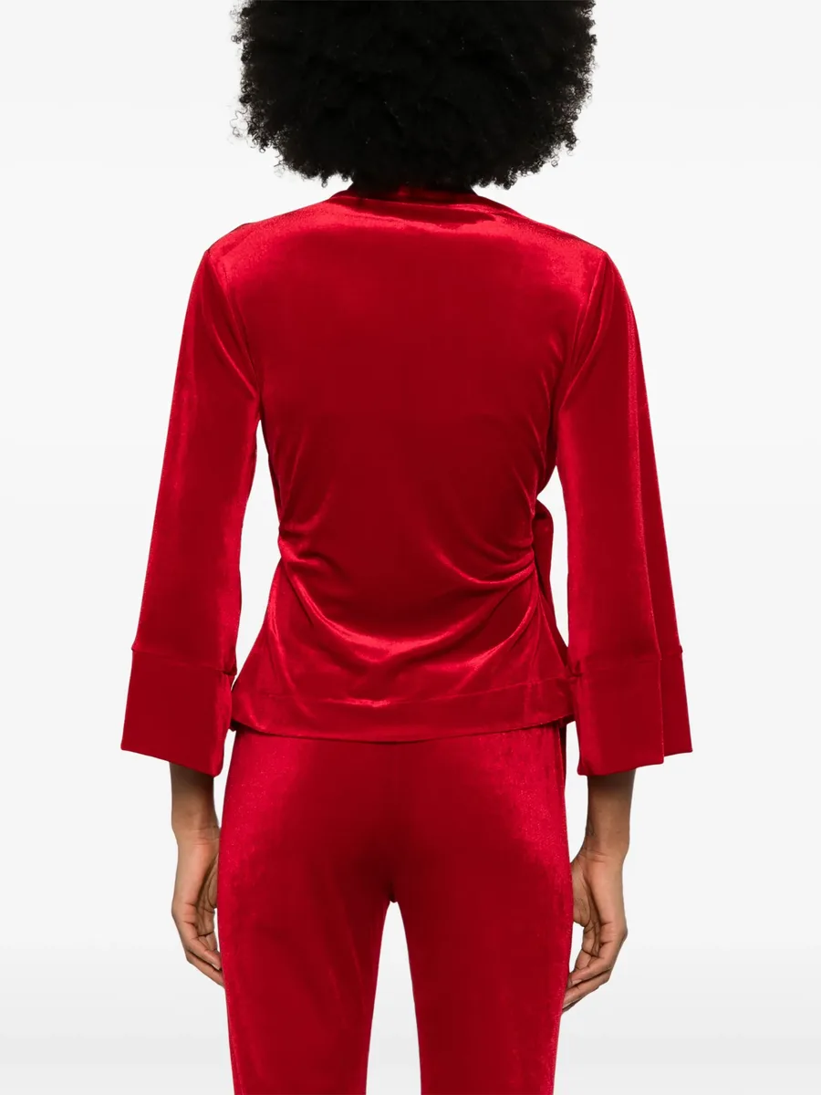 x Lia Aram velvet jacket 7