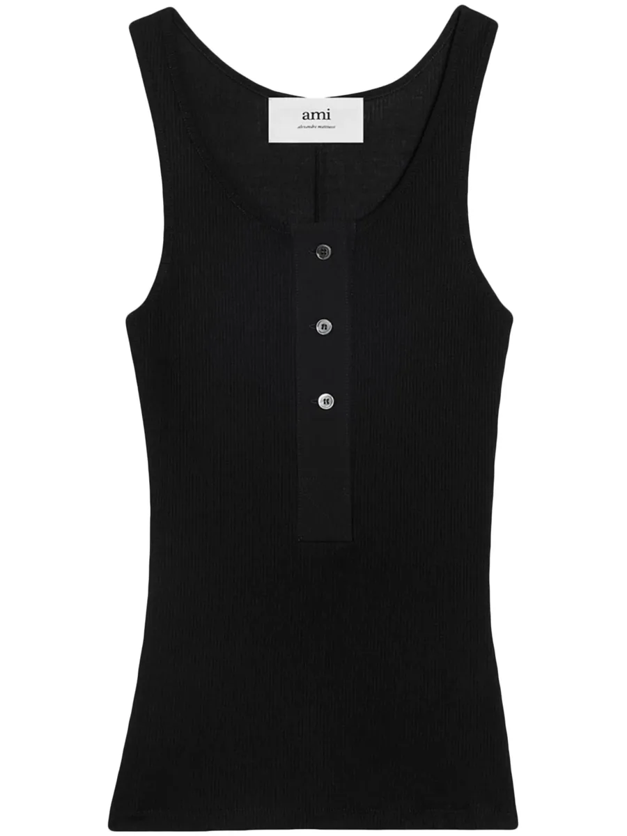 ribbed cotton tank top 1