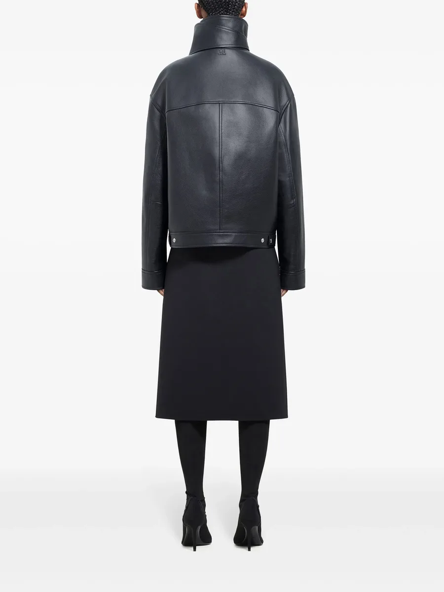 oversized leather jacket 5