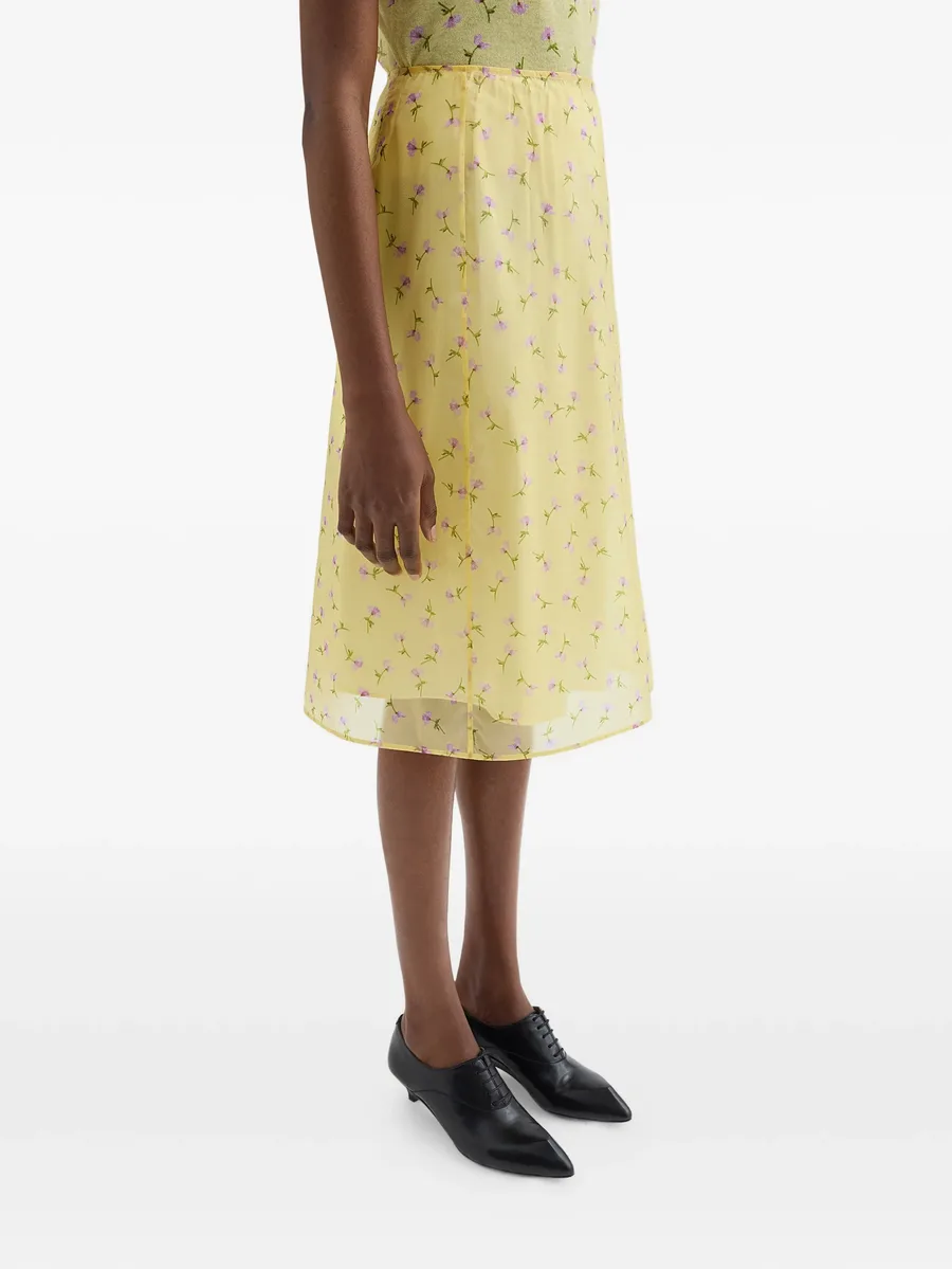 юбка миди с принтом 3