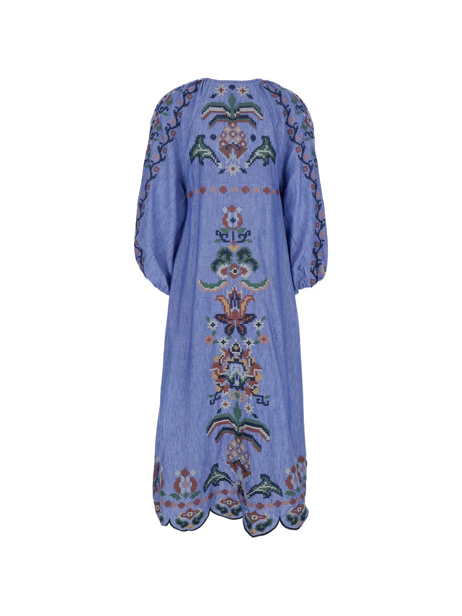платье мини Garden Tapestry с вышивкой 3