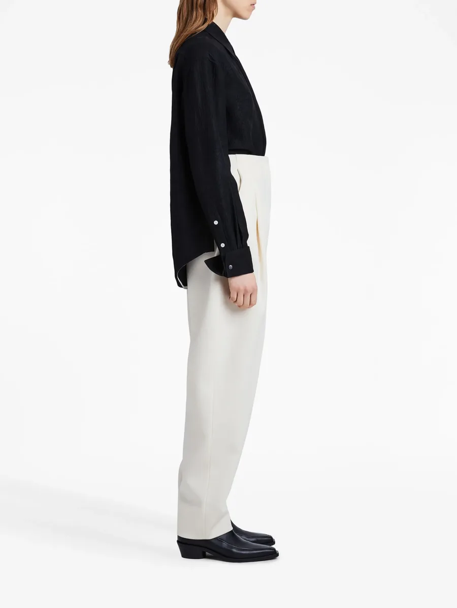 Wool Twill Trousers 8