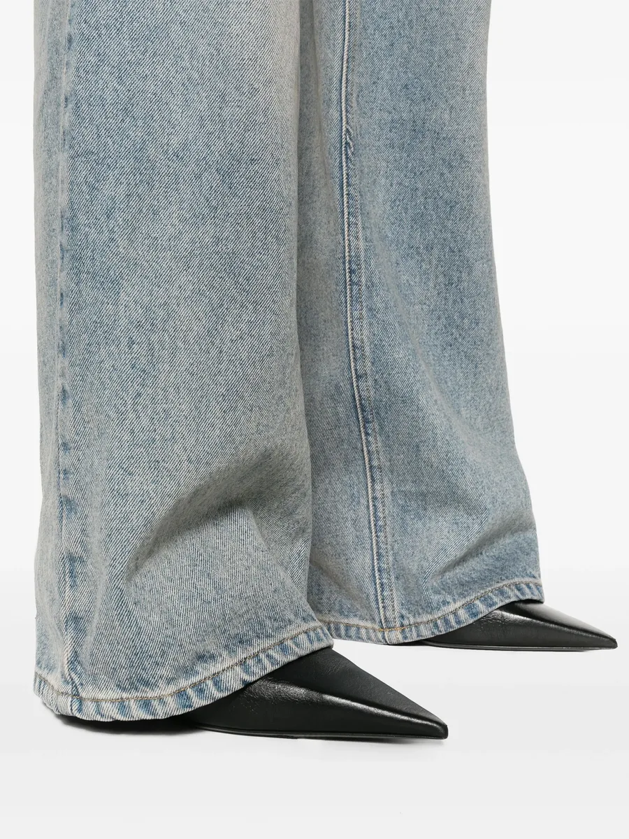 high-rise wide-leg jeans 10