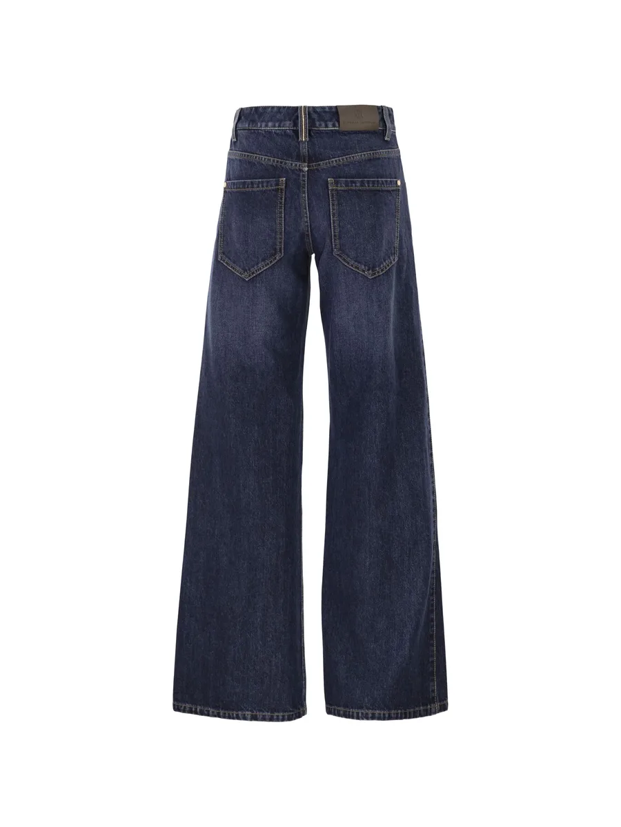 брюки широкого кроя 3