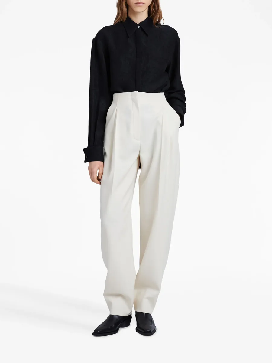 Wool Twill Trousers 6