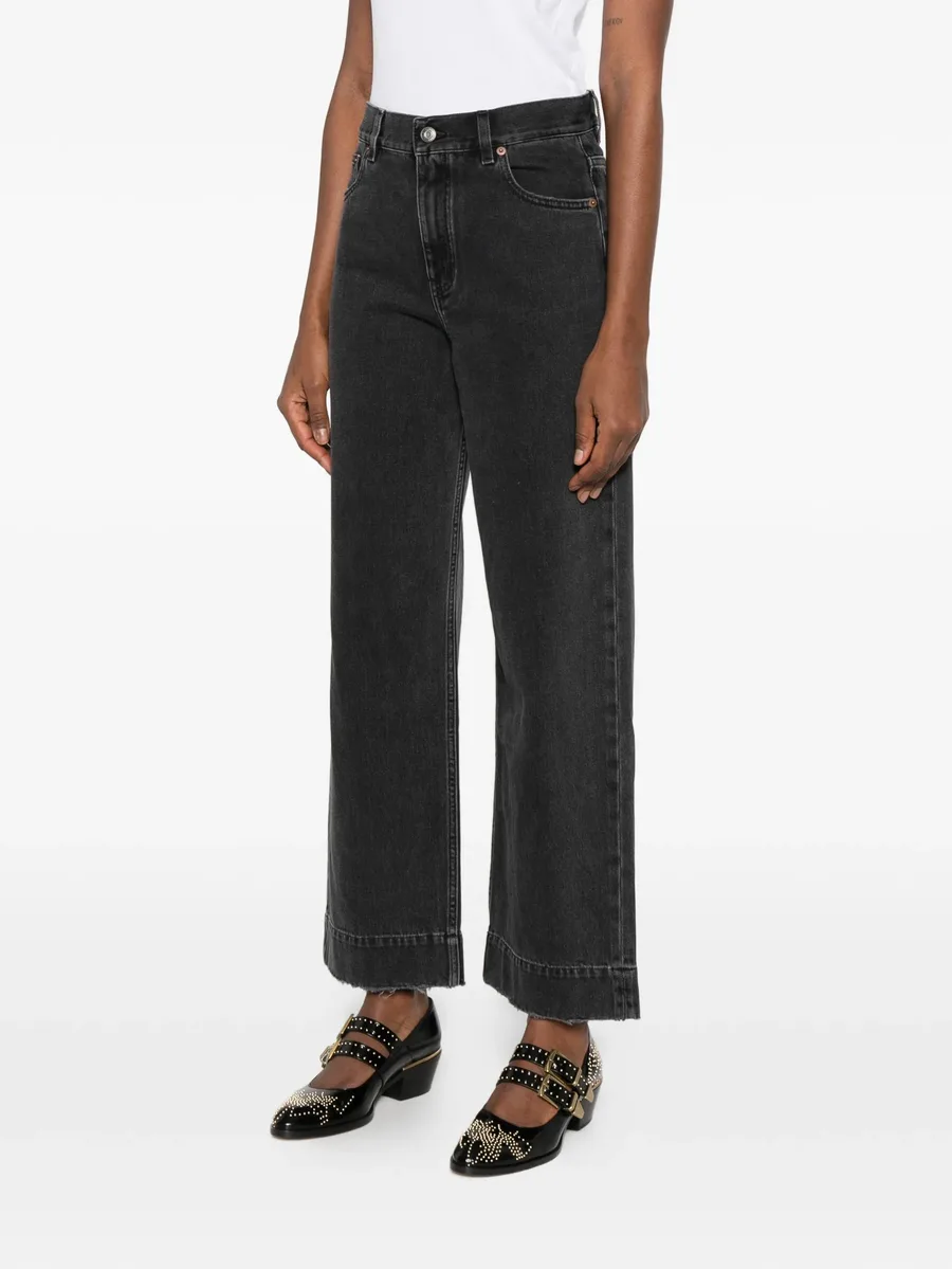 logo-patch jeans 5