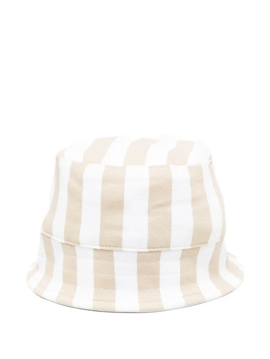 striped-detail bucket hat 3