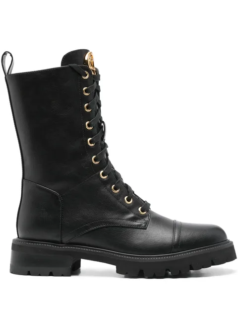 lace-up boots