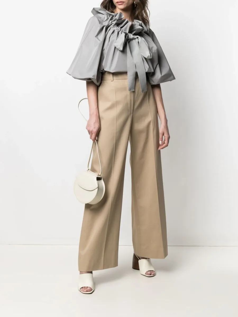wide-leg tailored trousers 3