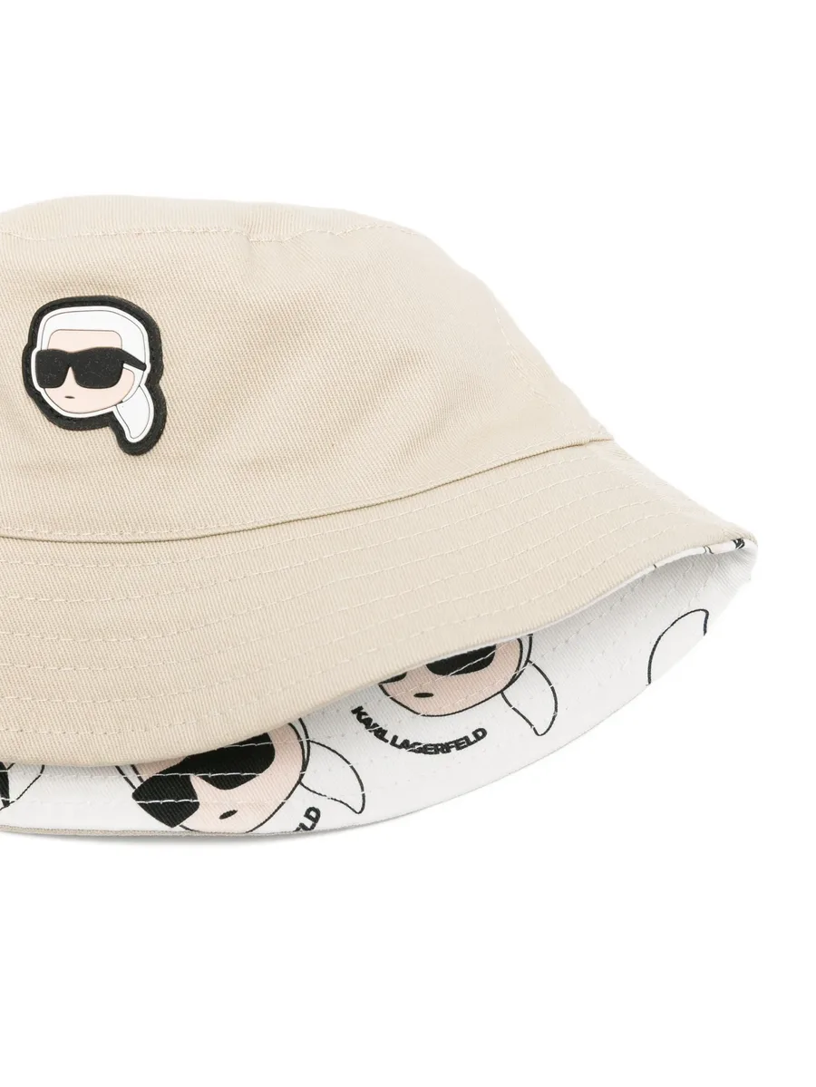 двусторонняя панама с нашивкой-логотипом 5