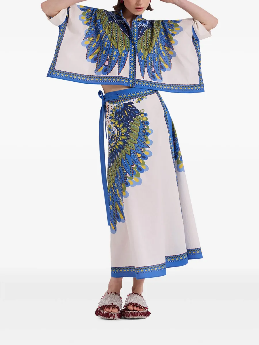 юбка миди Sarong 3
