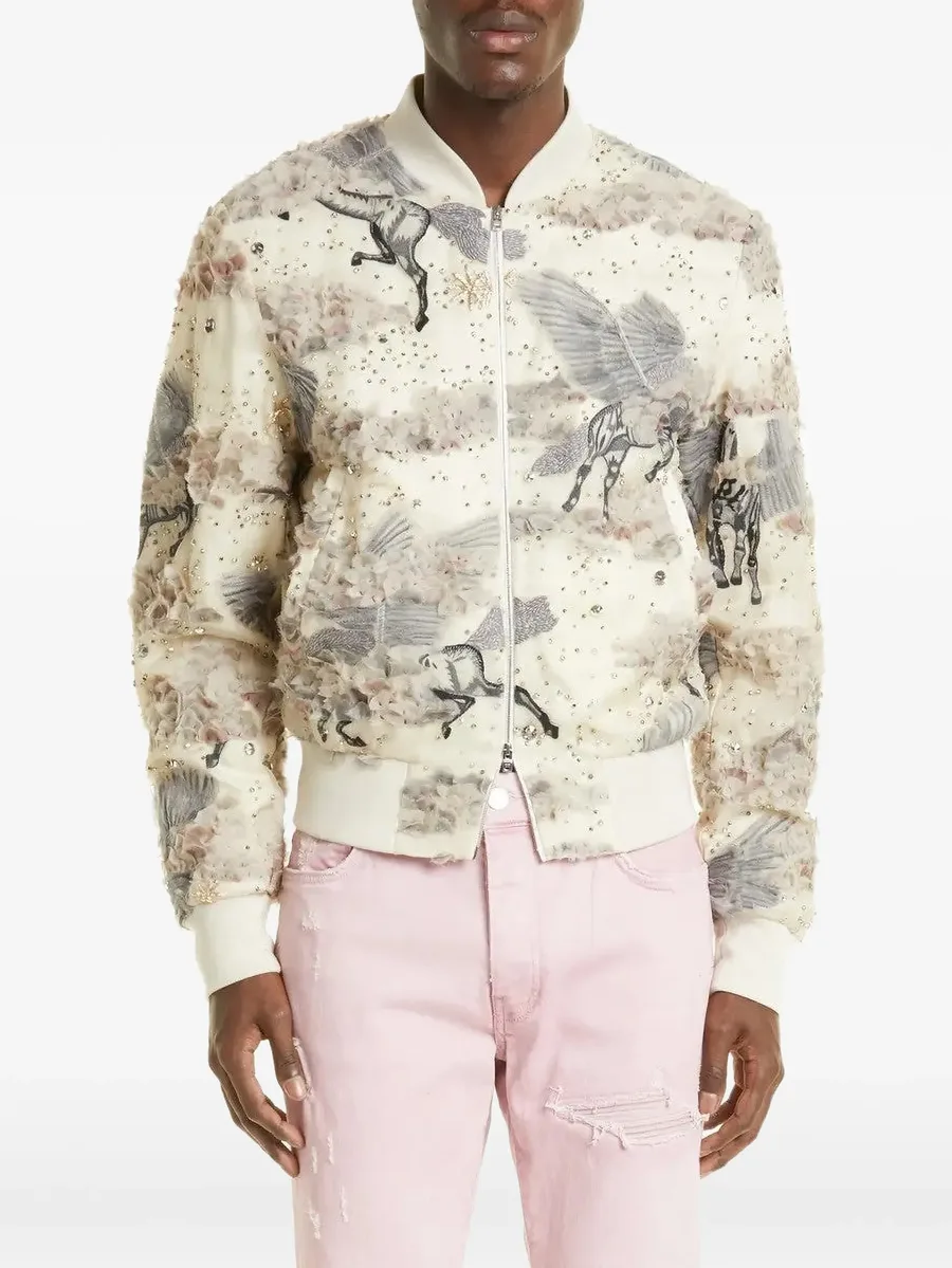 floral sequin jacket 2