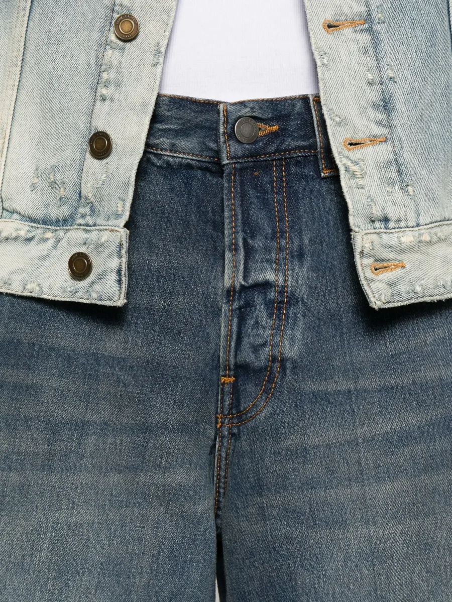 logo-patch jeans 10