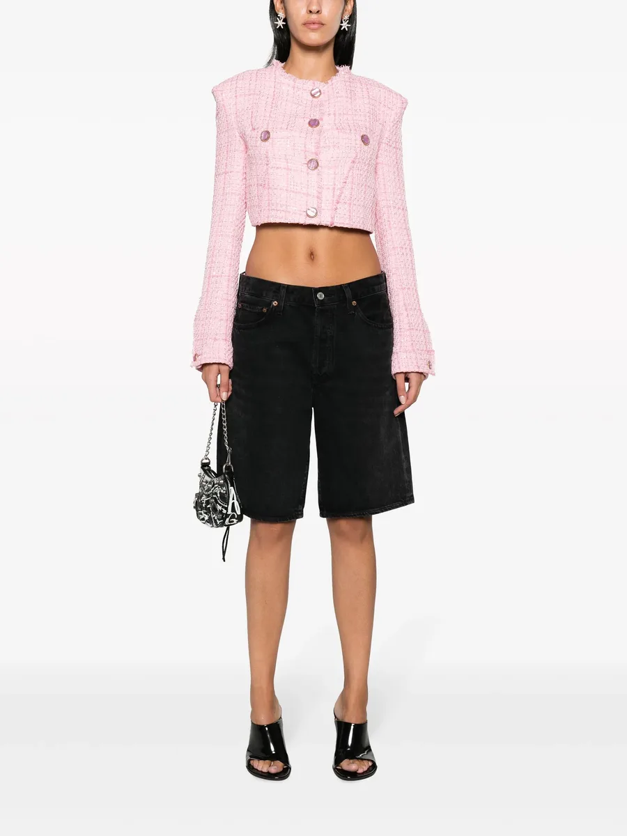 button-up cropped tweed jacket 4