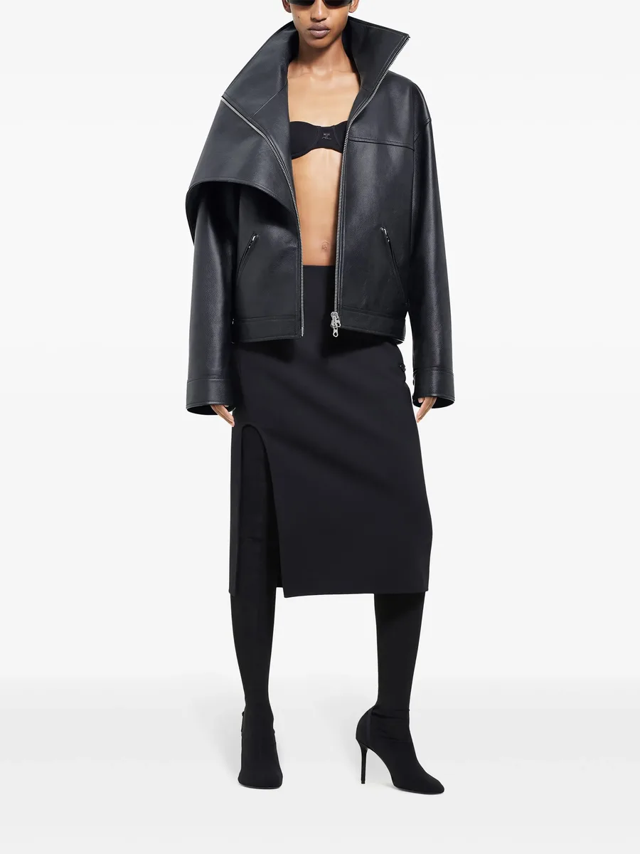 oversized leather jacket 4
