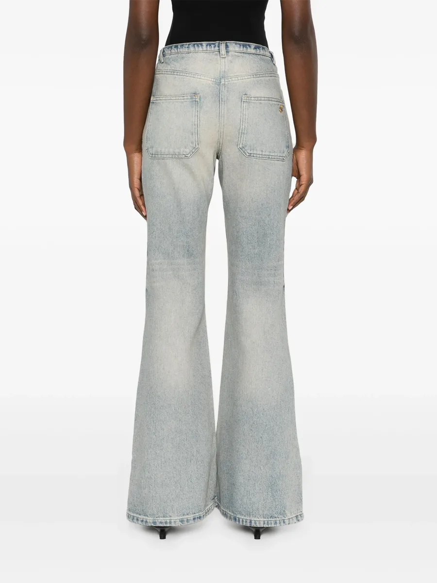 bootcut cotton jeans 7