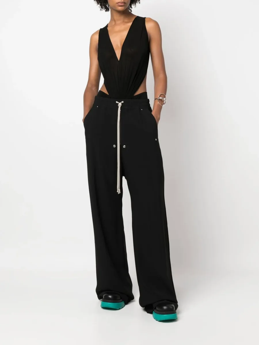 drawstring wide-leg trousers 4
