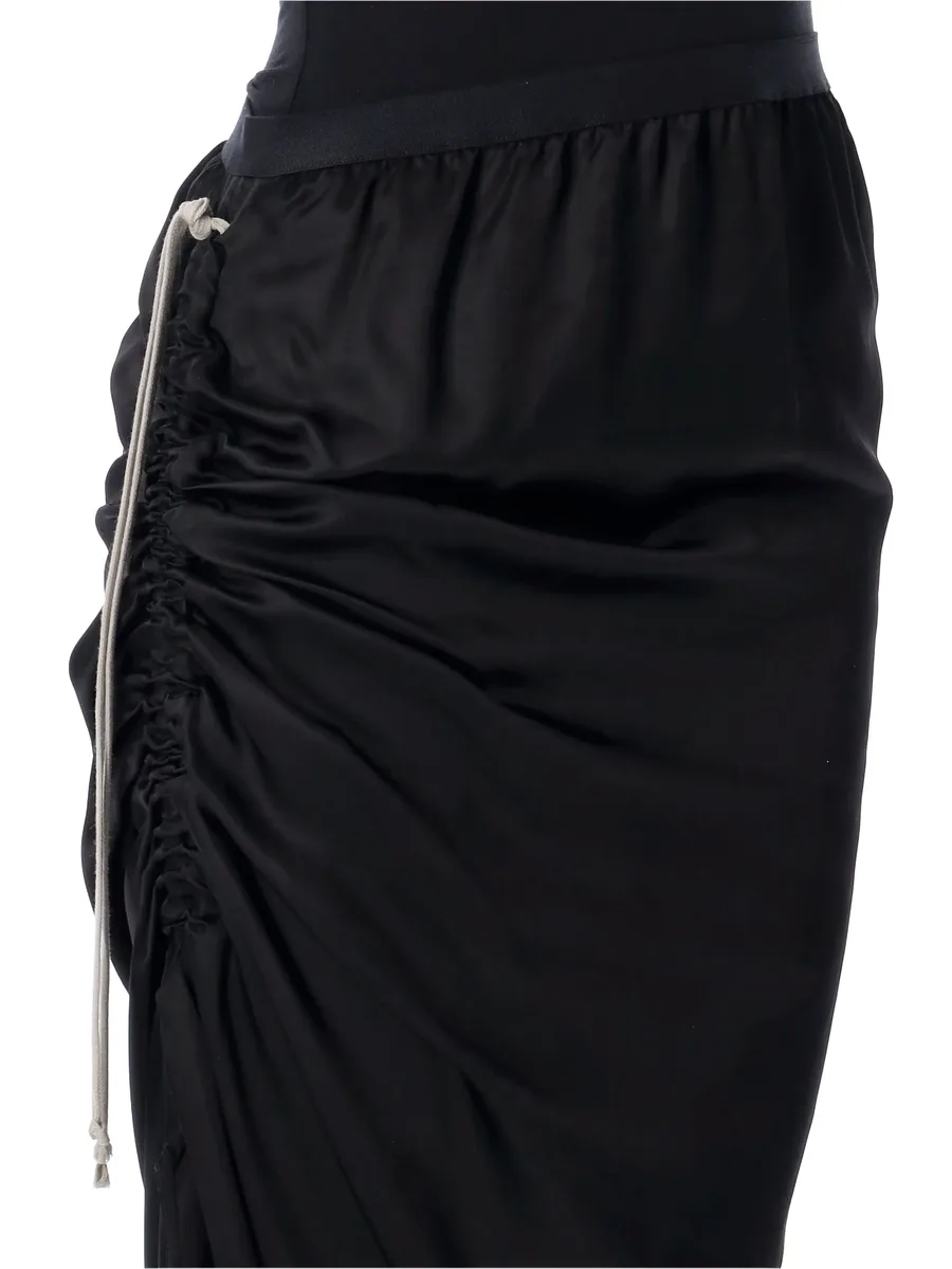 drawstring side-split maxi skirt 5