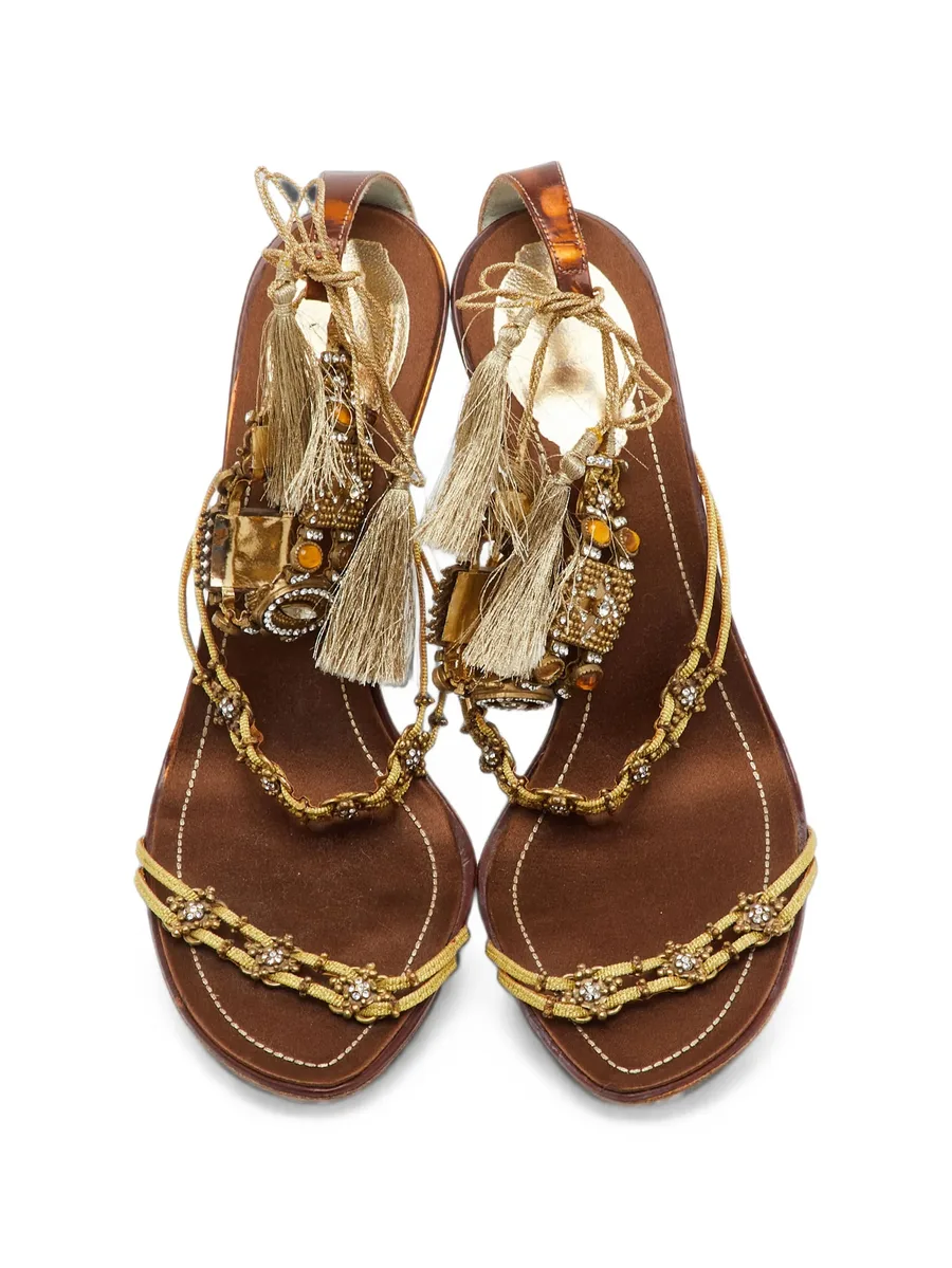 crystal-embellished ankle-strap sandals 4