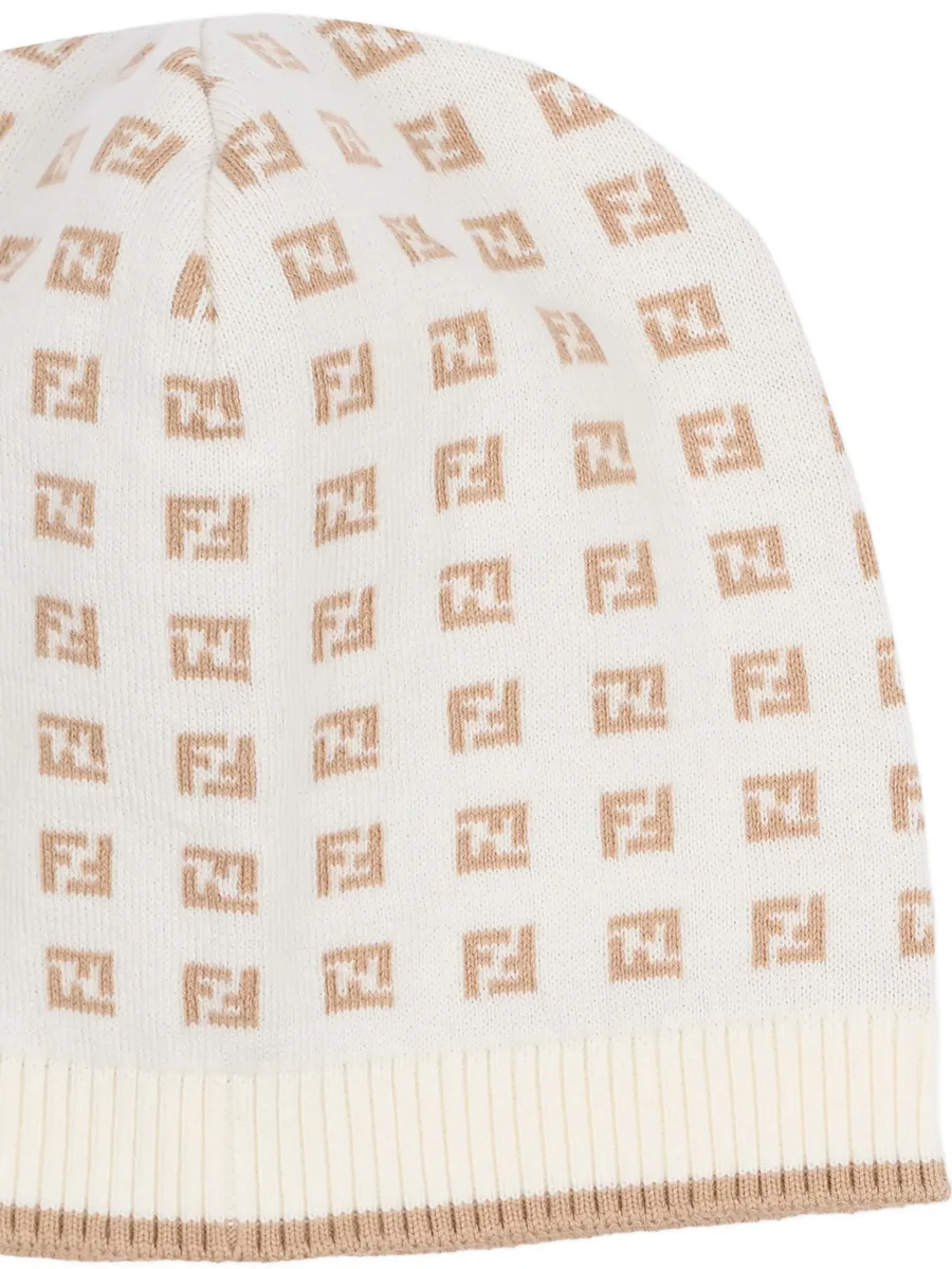 monogram-pattern hat 5