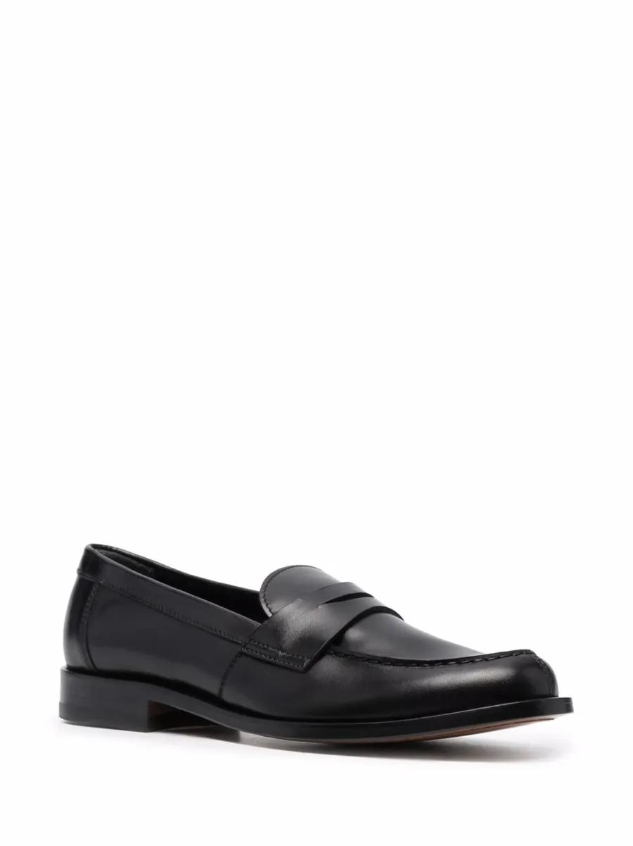 Harper leather penny loafers 4