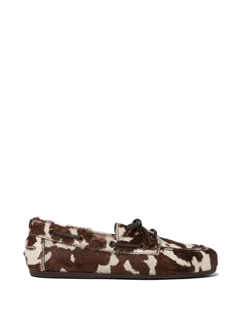 Avery pony boat shoes