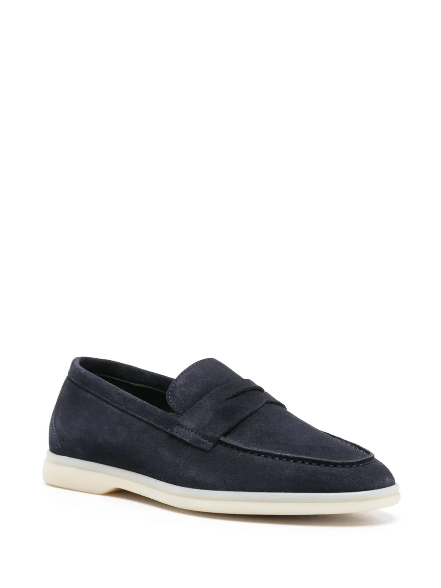 Luciana penny-slot suede loafers 6
