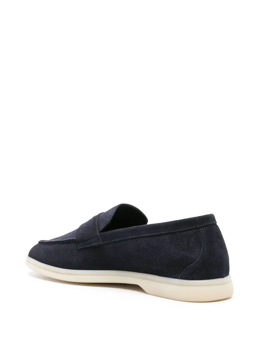 Luciana penny-slot suede loafers 8