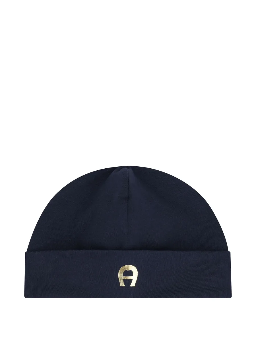 logo-embellished beanie 1