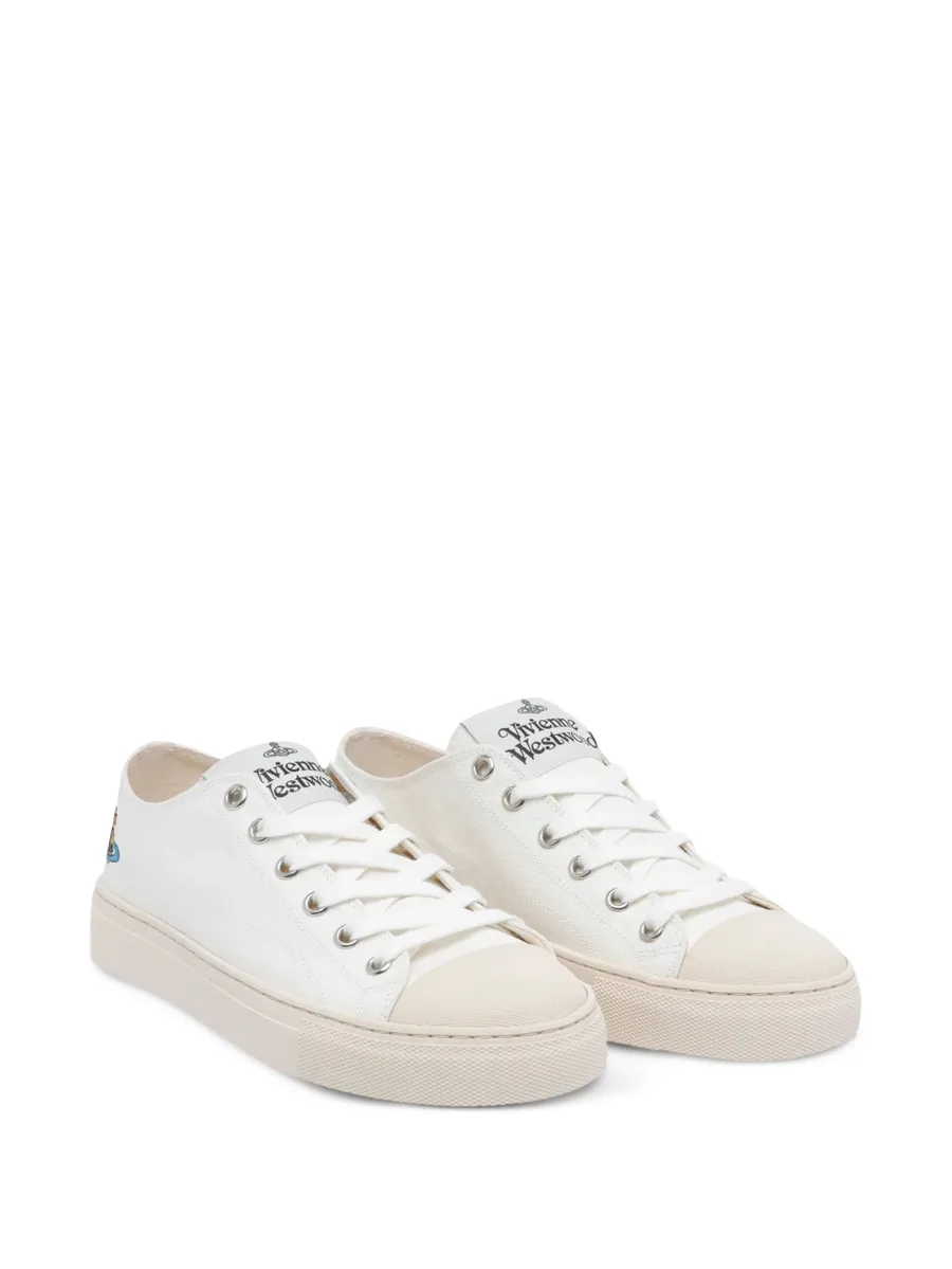 кроссовки Plimsoll с вышивкой Orb 4